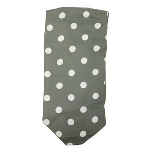 Designer Mens Polka Dot Jumbo Bow Tie Green